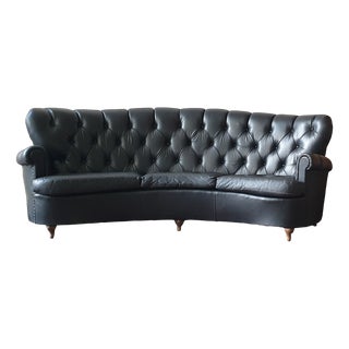 Chesterfield Leather Sofa, Italy For Sale