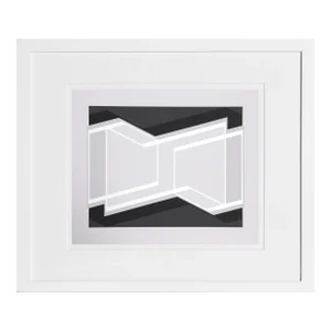 Josef Albers, Zig Zag - P1, F29, I1 , Geometric Abstract Screenprint
