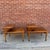 Mid 20th Century Pair of Vintage Lane "Acclaim" Walnut Two-Tier Step End Tables For Sale - Image 5 of 11