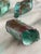 Mid-Century Modern Mid 20th Century Rustic Verdigris Patina Copper Napkin Rings - Set of 6 For Sale - Image 3 of 6