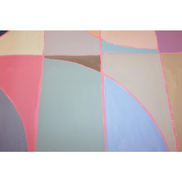 Bauhaus 2026, Bauhaus Style Painting on Canvas Of For Sale - Image 3 of 8