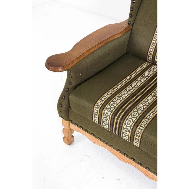 Henning Kjaernulf Fine Danish Mid Century Modern Sofa Traditional Design For Sale - Image 4 of 17