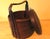 Antique Basket in Wood and Rattan with Three Sections, 1900 For Sale - Image 10 of 11