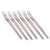 1960s Dinner Forks in Stainless Steel by Arne Jacobsen for Anton Michelsen, 1960s, Set of 6 For Sale - Image 5 of 5