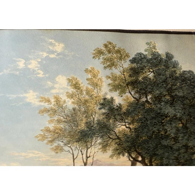 Karl Friedrich Johann von Müller, Campagna, Watercolor/Gouache For Sale - Image 7 of 13