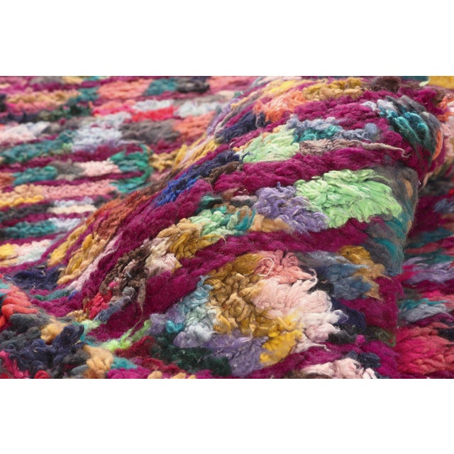 Vintage Boujad Moroccan Rug, 04'09 X 08'02 For Sale In Dallas - Image 6 of 10