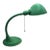 1920s Art Deco Gooseneck Desk Lamp W/Dome Shade and Shell Base For Sale