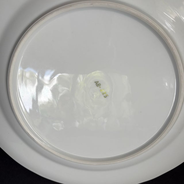 Vintage 25th Anniversary Plate by Norcrest – Silver Wedding Porcelain Plate For Sale - Image 4 of 5