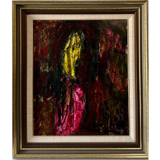 Peter Busa, Abstract Expressionist Oil Painting Peter Busa For Sale