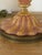 Mid 20th Century Murano Pink and Gold Glass Table Lamps W/ Coordinating Parchment Shades - a Pair For Sale - Image 16 of 16