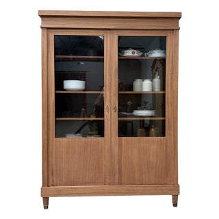 Empire Wooden Display Case, 1950s For Sale