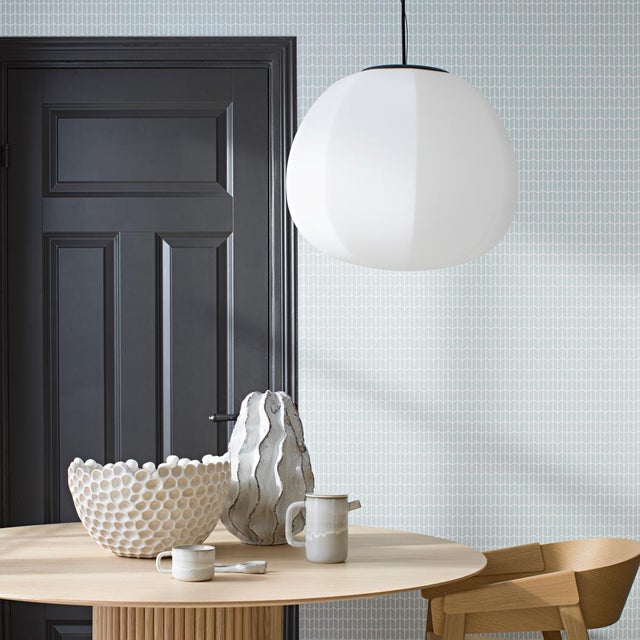 Mid-Century Modern SAMPLE - Boråstapeter Petal Wallpaper In Mineral For Sale - Image 3 of 3