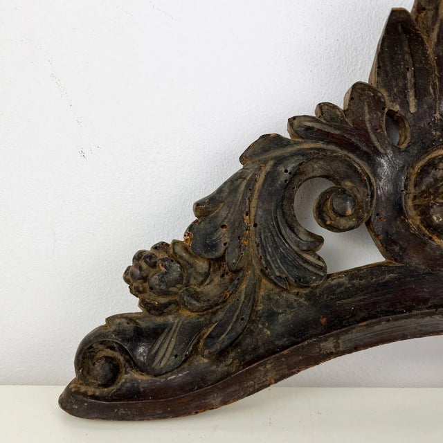 Carved Wood Salvage Fragment For Sale - Image 5 of 11