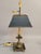 Black Vintage Chapman Brass Bouillotte Lamp With Black Tole Shade For Sale - Image 8 of 8
