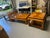 1970s Vintage Henredon / Thomasville Style Burl Wood Ming Coffee Table Set (3-Piece) For Sale - Image 9 of 13
