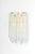 Metal Crystal Glass Wall Lights in the style of Venini Italy, 1980s For Sale - Image 7 of 15