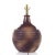Mid Century Textured Ceramic Brown Pottery Lamp This lamp measures: 13 wide x 13 deep x 16 inches high We take our photos...