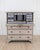 Antique White An antique Swedish bureau in antique white. For Sale - Image 8 of 10