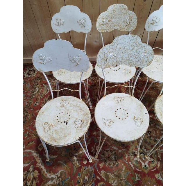 Period: 20th century Style: Art Nouveau Condition: Condition of use Material: Wrought iron Length: 41Width: 44Diameter:...