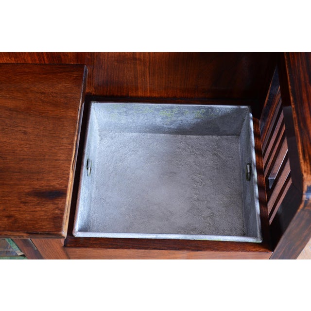 Art Deco Dressing Mirror in Palisander attributed to J.F.M. Hoffmann, Czech, 1910s For Sale - Image 13 of 16