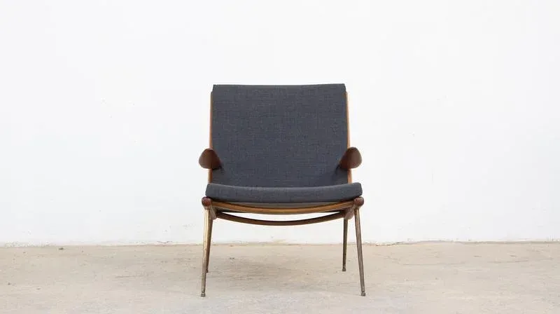 Armchair FD 134 by Peter Hvidt & Orla Mølgaard Nielsen for France