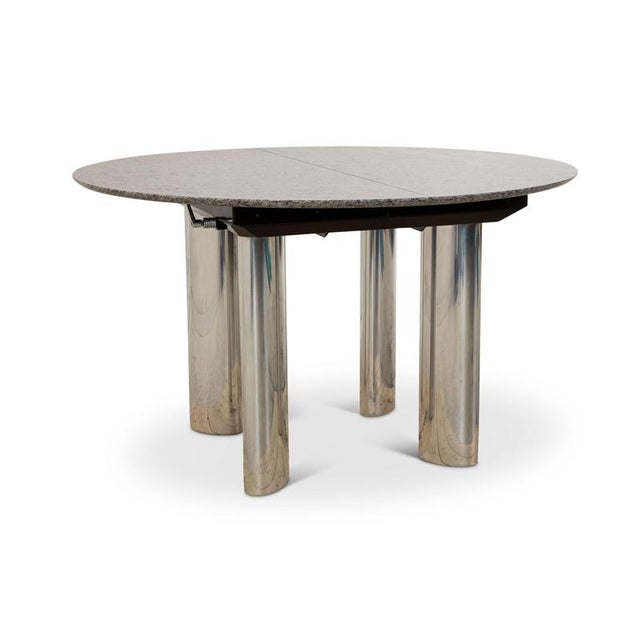 Modern Stone Extendable Dining Table from Draenert For Sale - Image 3 of 10