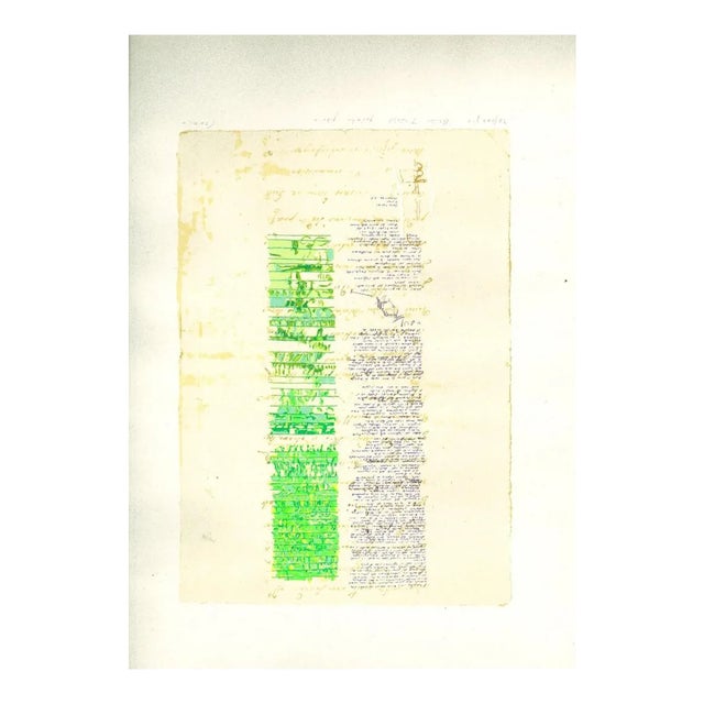 Michele Canzoneri, The Seven Days of Bardo Thodol 5, Lithograph, 1977 For Sale