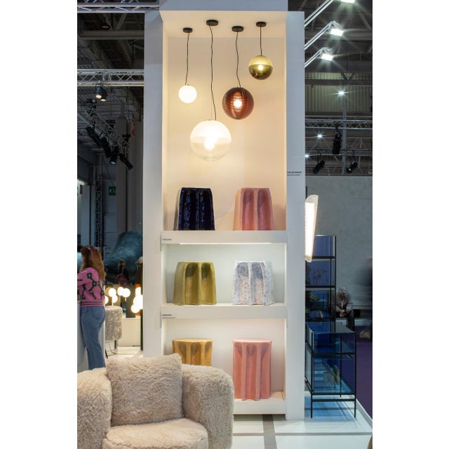 Early 21st Century Stellar Big in Smoky Grey Ceiling Lamp by Sebastian Herkner For Sale - Image 5 of 11