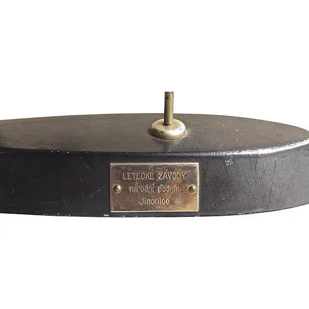 Vintage Art Deco Style Czech Trophy Model Plane For Sale In Atlanta - Image 6 of 6