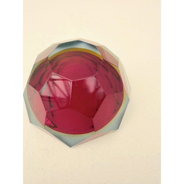 1960s Sommerso Murano Trinket Tray in Blown Glass, Italy, 1960 For Sale - Image 5 of 8