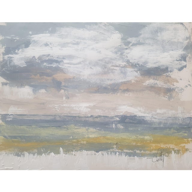 Contemporary Christian Feltin, Nature and Light, Acrylic on Canvas For Sale - Image 3 of 4