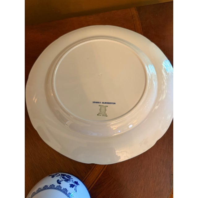 Vintage Copeland Spode "Gloucester Blue" Dinnerware Service for 4 (16 Pieces) For Sale - Image 17 of 17