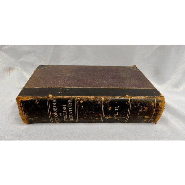 English 1848 Cyclopedia of English Literature Volume II For Sale - Image 3 of 10