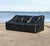 Black Leather Sofa by De Pas, D'Urbino and Lomazzi for Cinna, France, 1980s For Sale - Image 15 of 18