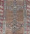 Antique Sarab Runner With Sub-Geometric Medallion Design in Red, Blue & Brown For Sale In Atlanta - Image 6 of 12