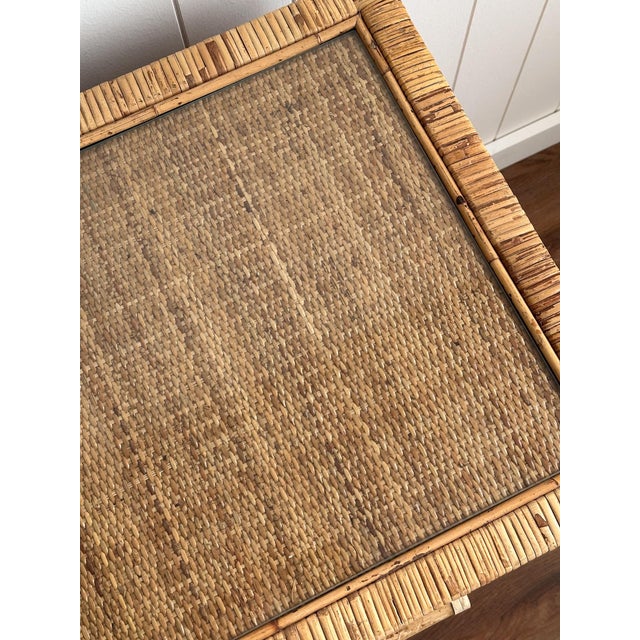 Vintage Woven Rattan Chest of Drawers For Sale - Image 11 of 18