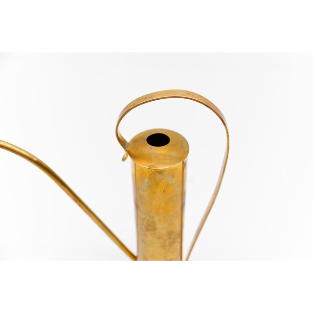 1950s Mid-Century Modern German Brass Watering Can, 1950s For Sale - Image 5 of 10
