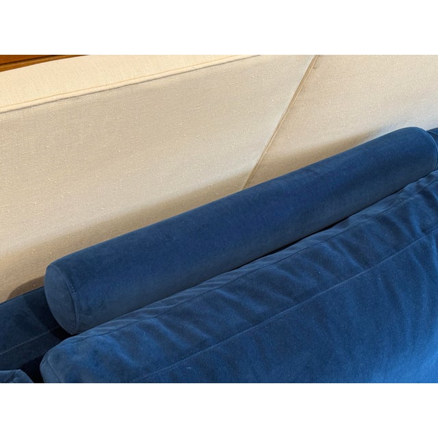 Blue Rove Concepts Milo Sleeper Sofa, Cobalt For Sale - Image 8 of 12