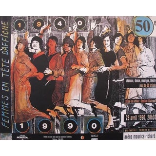 Canadian Conga Line Dancing Poster For Sale
