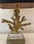 Hollywood Regency Gilt Gold Coral Table Lamp With Black Shade For Sale - Image 4 of 9