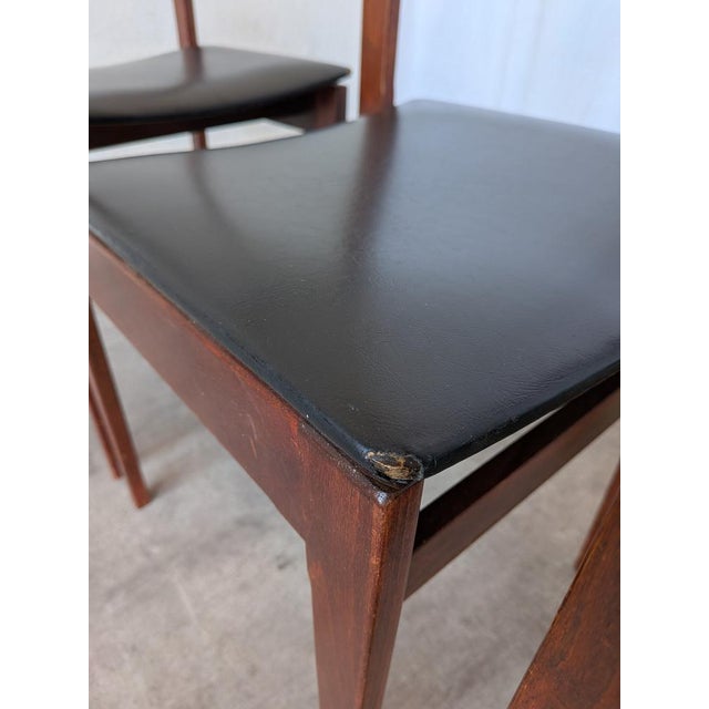 Vintage Scandinavian Wooden Dining Chairs from Stol Kamnik, 1970s, Set of 6 For Sale - Image 9 of 18