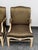 Schnadig Fine Furniture French Provincial Carved Armchairs, Pair For Sale - Image 10 of 12