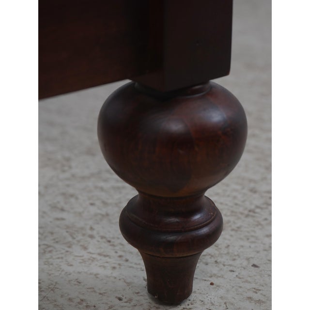 Ethan Allen King Size British Classics Sleigh Bed For Sale In Philadelphia - Image 6 of 16