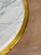 Wood Vintage Hollywood Regency Gold Gilt & Marble Rotating Cocktail Coffee Table For Sale - Image 7 of 9