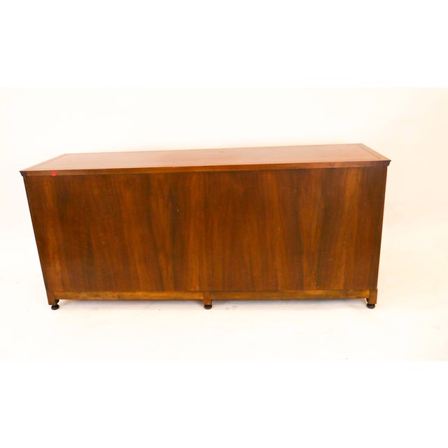 1970s Widdicomb Mid-Century Burl Panel Sideboard For Sale In Houston - Image 6 of 12