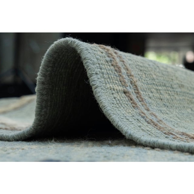 Gray Kilim Oriental Handmade Flatweave 10'2" x 14'5" #17901 For Sale - Image 8 of 8