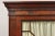 Vintage Georgian Style Mahogany Corner Cabinet China Cabinet With Glass Door For Sale - Image 12 of 12