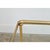 French Vintage Brass & Glass Trolley Serving Cart For Sale In Baton Rouge - Image 6 of 11