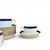 Ceramic Richard Ginori “Sardinia Blue” Porcelain Dinnerware Service for 8 - 58 Pieces For Sale - Image 7 of 18