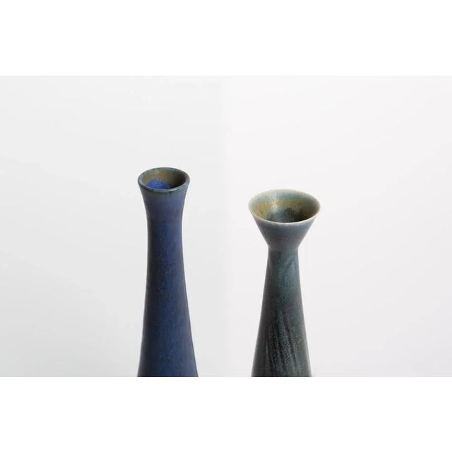 Carl-Harry Stålhane Swedish Vases by Karl-Harry Stalhane for Rötrand, 1950s, Set of 2 For Sale - Image 4 of 6